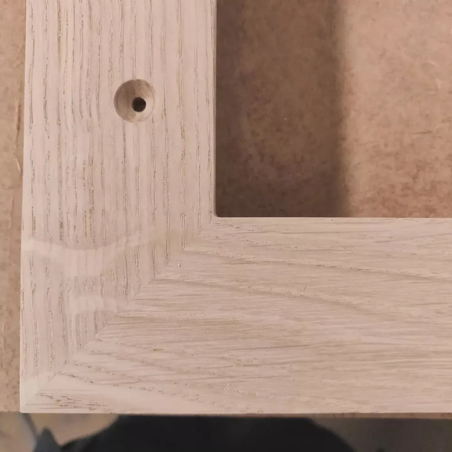 Träram detalj